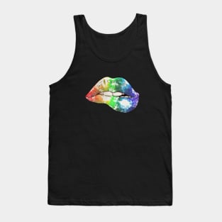 Rainbow Lips 1 Tank Top